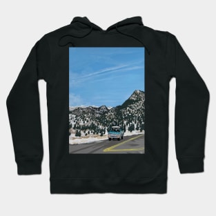 Driving Through the Colorado Rockies Hoodie